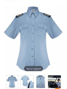 Light Blue Pilot Shirts